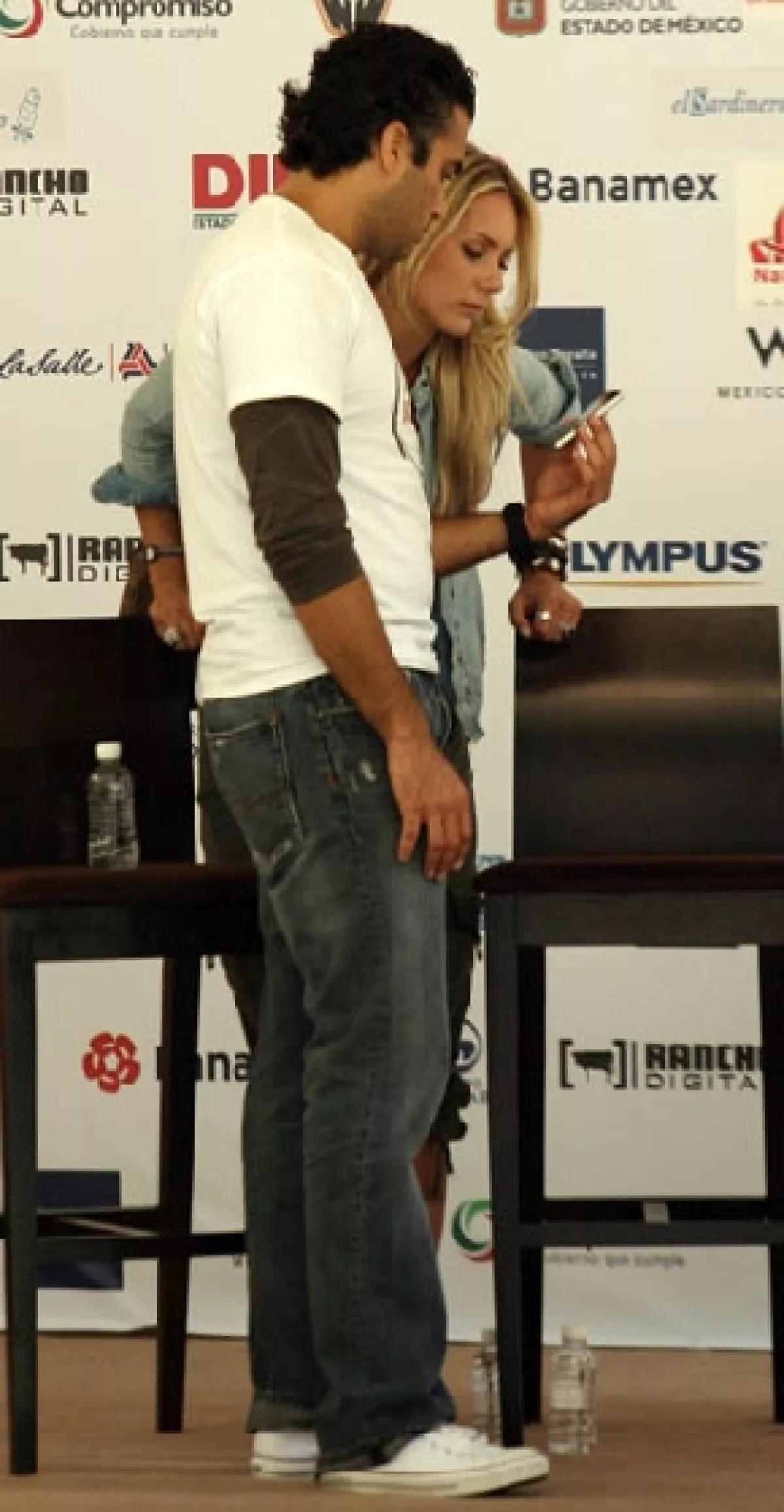 Heidi Balvanera apoyó en todo momento a su novio.