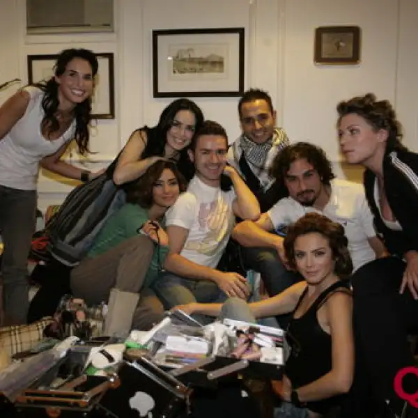 Aspectos backstage Elle