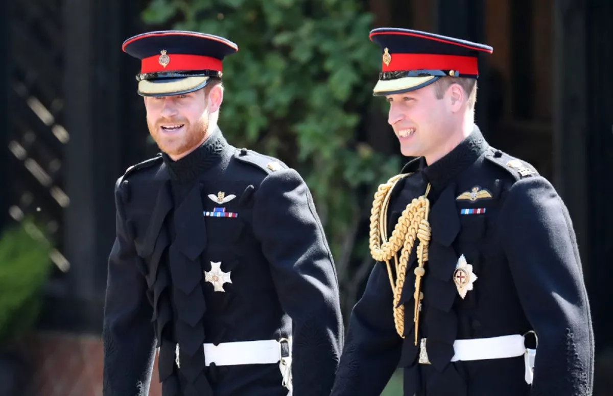 Príncipe Harry y príncipe William