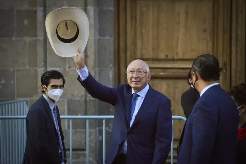 Ken Salazar, embajador de Estados Unidos en México