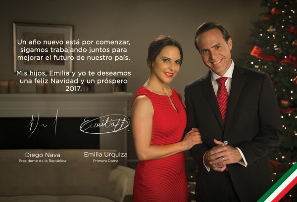 tarjeta de emilia urquiza felicitando