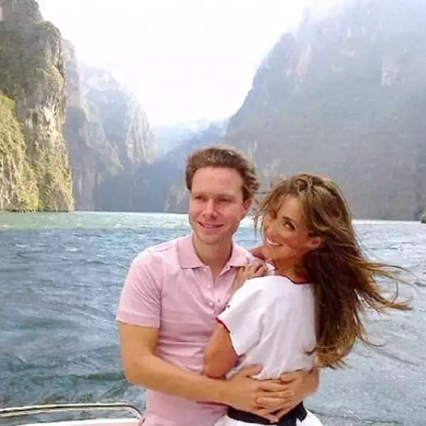 Aquí la pareja con el Cañón del Sumidero de fondo.