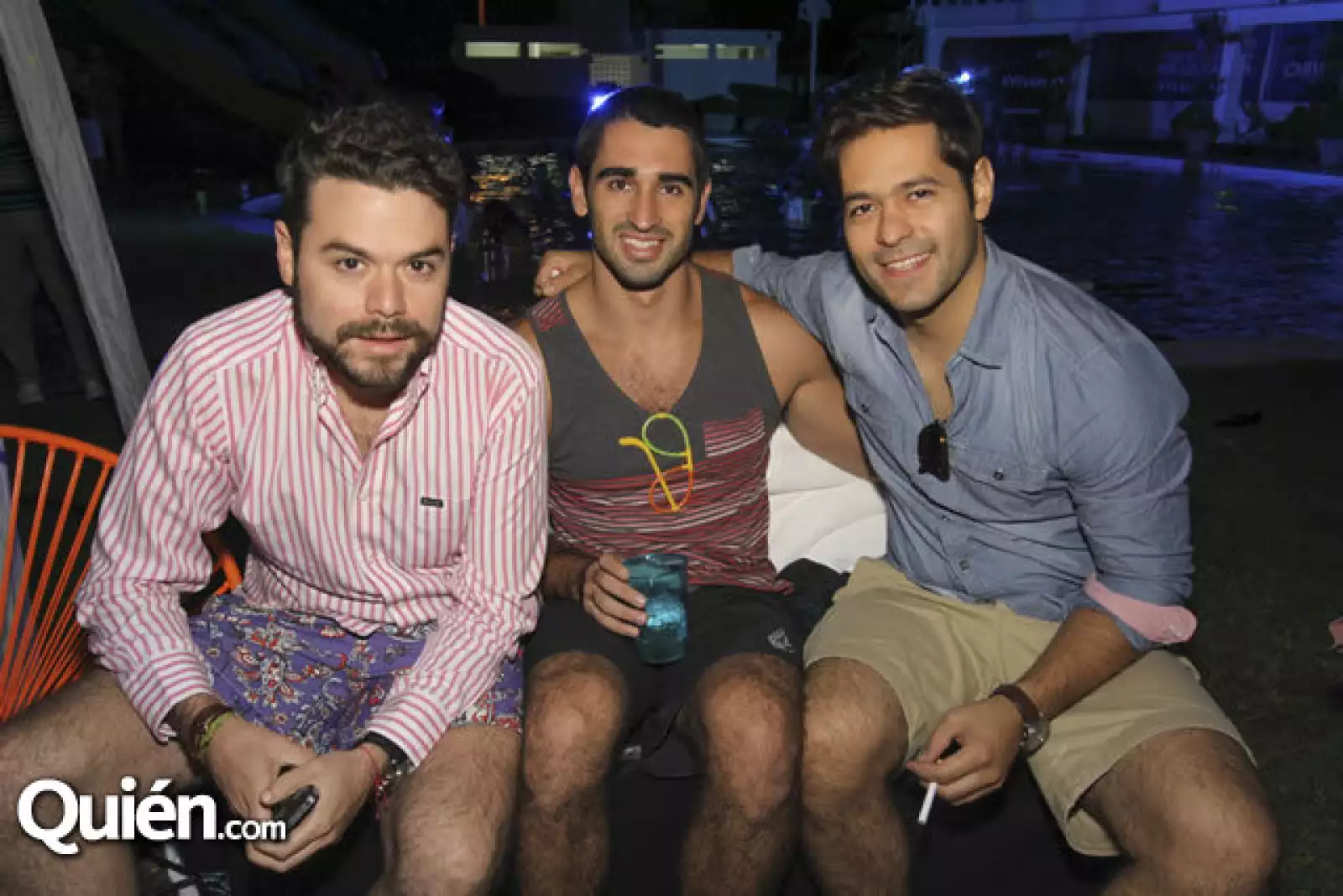 Luis Felipe Quijano, Miguel Herrera y Xavier Maxemin