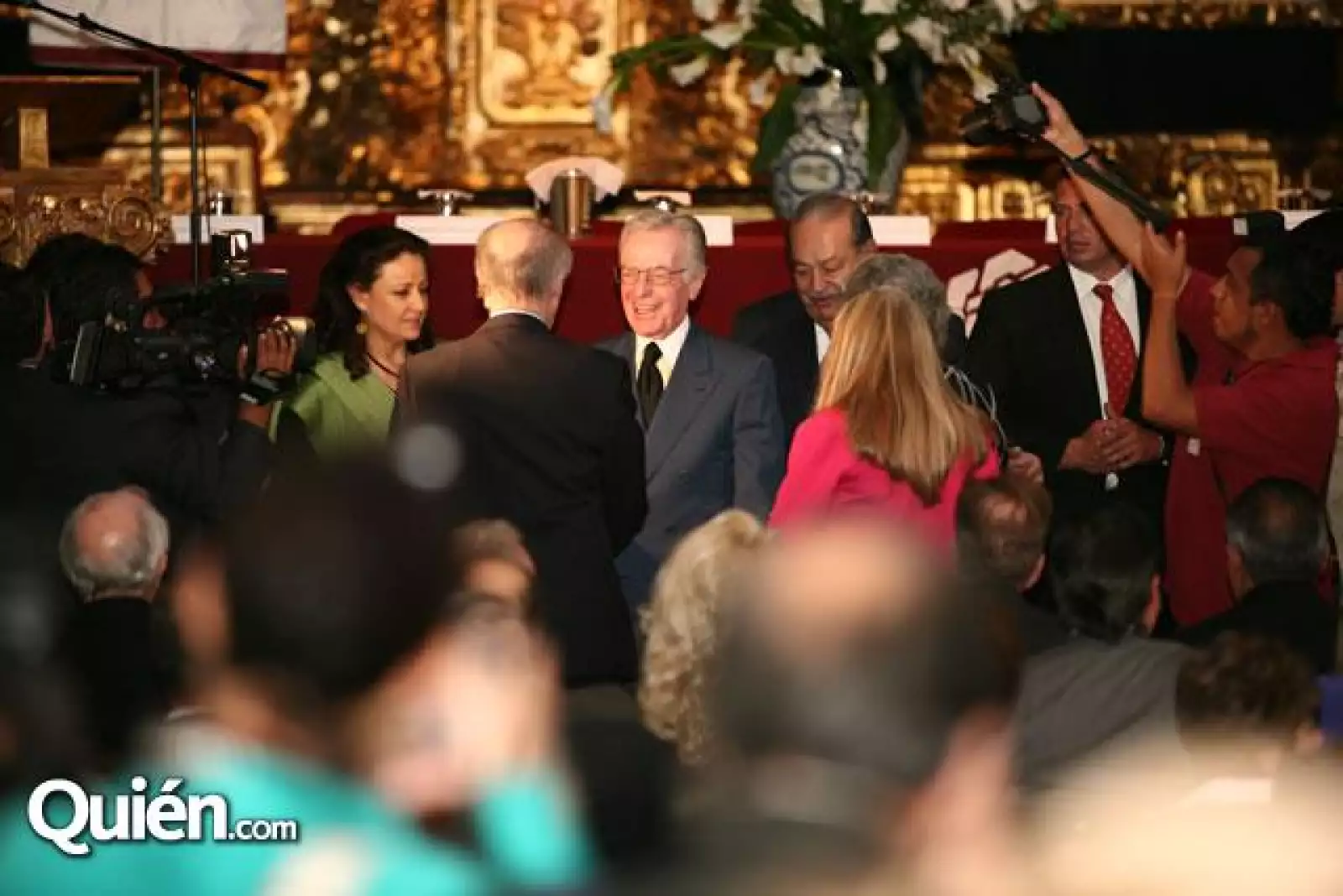 Carmen Beatriz López Portillo,Jacobo Zabludovsky,Carlos Slim