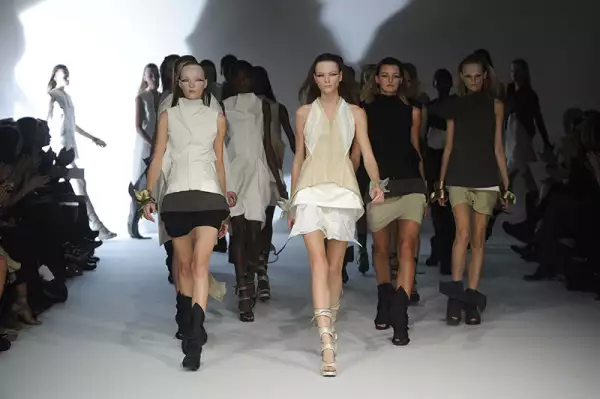 Rick Owens Spring 2010 RTW, Paris