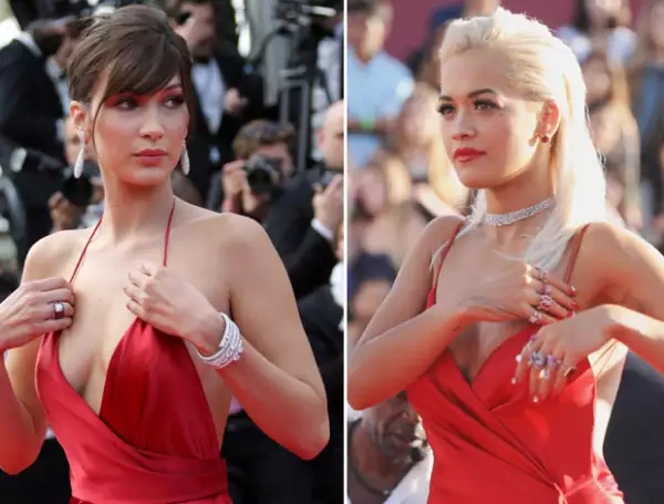 Incluso los accesorios son distintos.