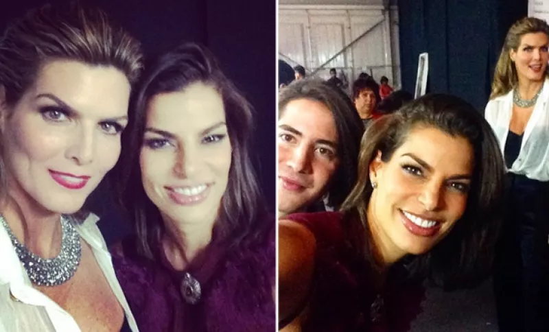 Las empresarias compartieron su experiencia en la semana de la moda mexicana por medio de sus cuentas de Instagram. Presentaron su sofisticada colección Primavera-Verano 2015.