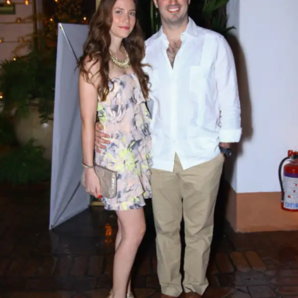 Denisse Fernández y Diego Garza.