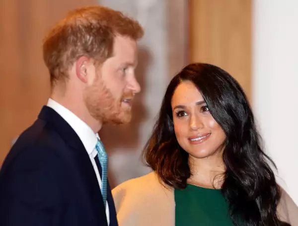 Meghan Markle y al Príncipe Harry 