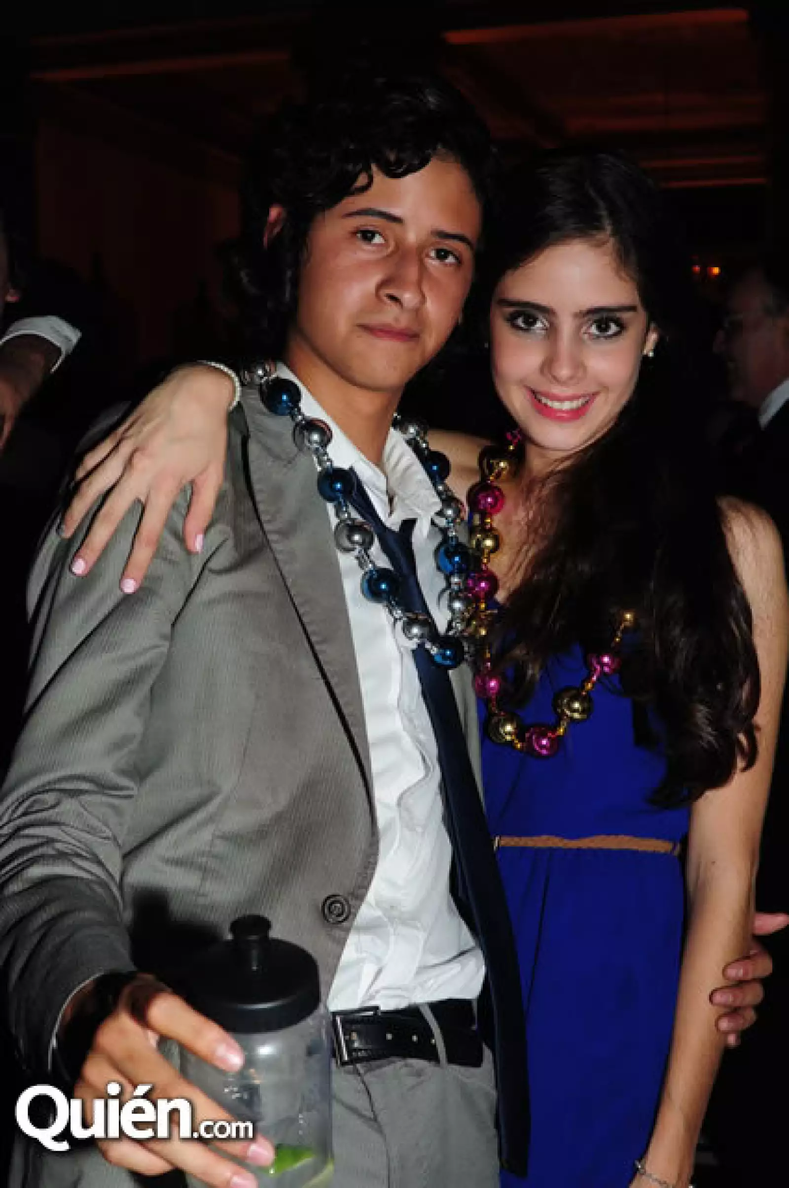 Óscar González y Karina Ponce