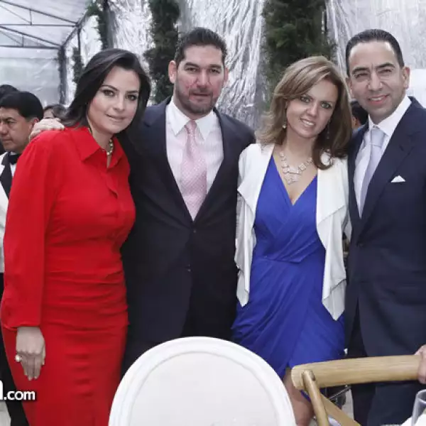 Cristina Ruiz de Velasco,Héctor Alcudia,Gilda González y Javier Lozano