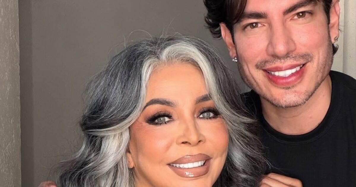 Verónica Castro reaparece con gran cambio de look