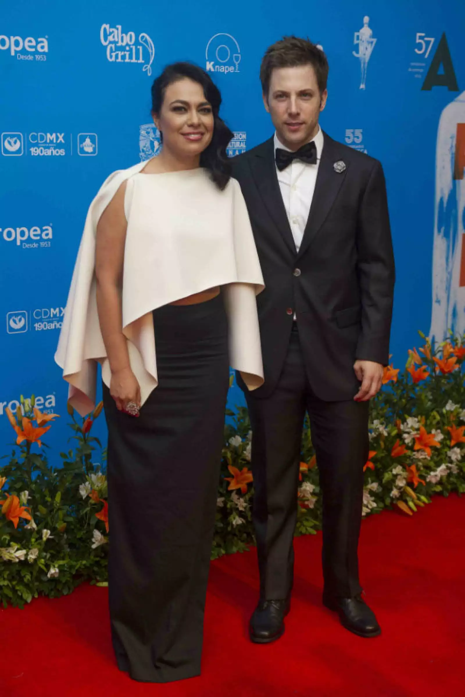 Giovana Zacarías y Luis Arrieta.