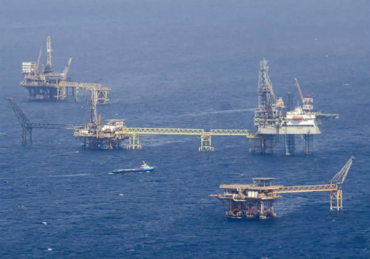Plataforma de Pemex en Campeche
