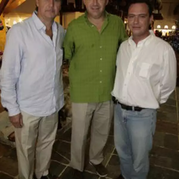 José Ramón Ruíz, Roberto Martín, Santiago García
