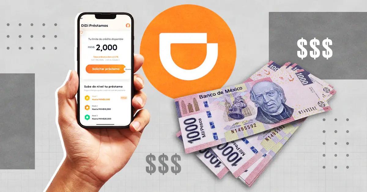Didi Préstamos es un servicio de la app de taxis. 