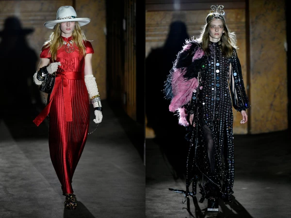 Gucci show, Runway, Spring Summer 2019, Paris Fashion Week, France - 24 Sep 2018