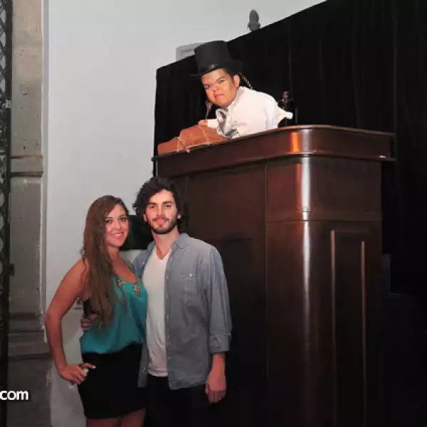 Aranza Rosa y Christian Serrano