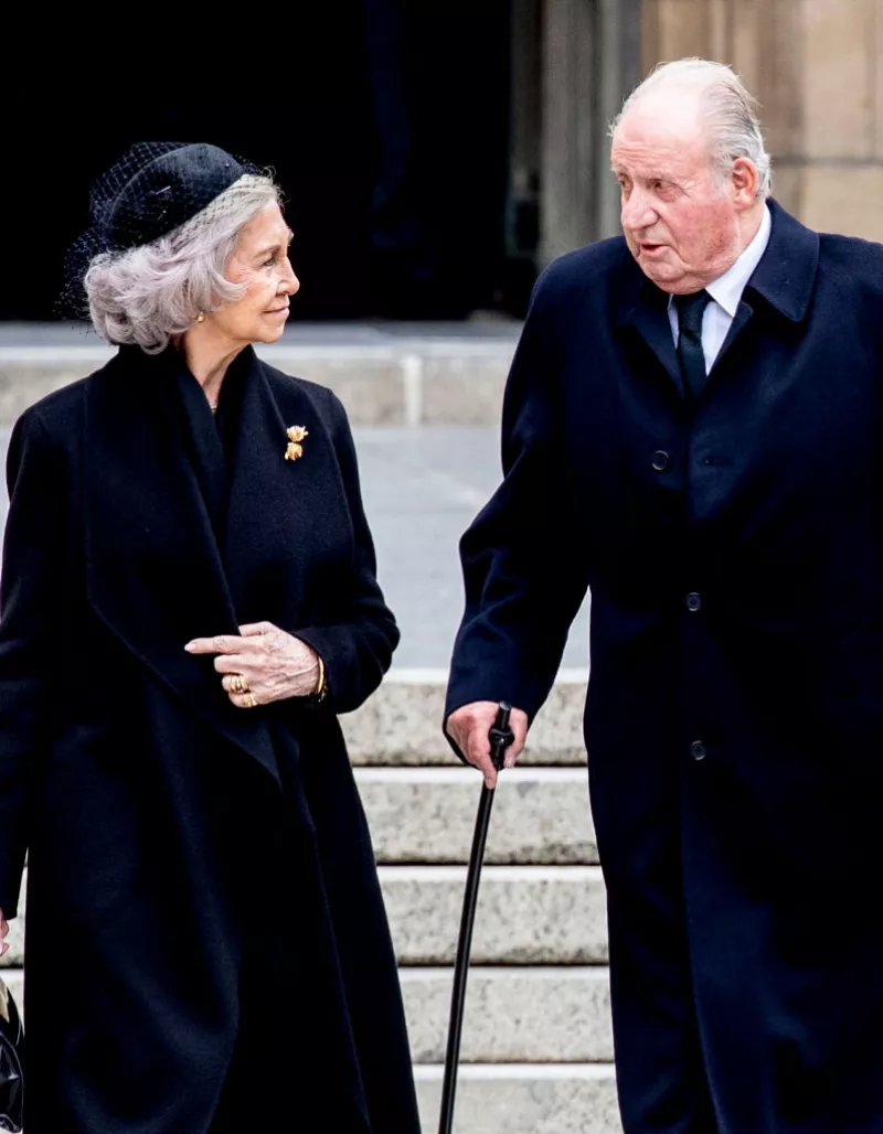 Doña Sofía y don Juan Carlos