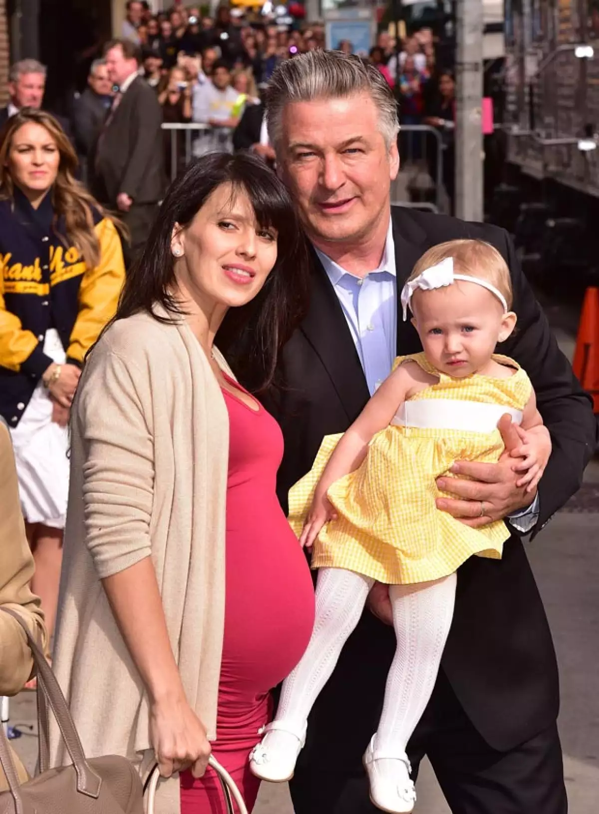 Alec Baldwin e Hilaria ya tenían a Carmen, su primogénita.