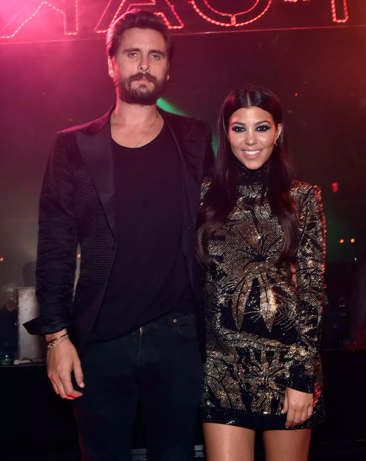 Scott Disick Celebrates His Birthday at 1 OAK Nightclub Las Vegas at The Mirage Hotel & Casino