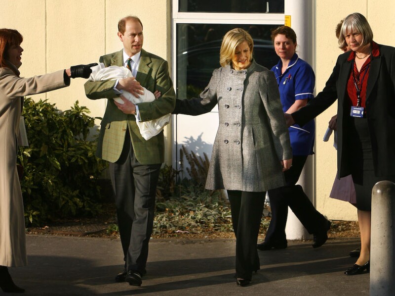 Prince Edward And The Countess Of Wessex Leave Hospital