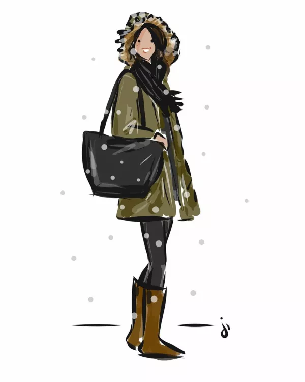 Dibujo de Meghan Markle