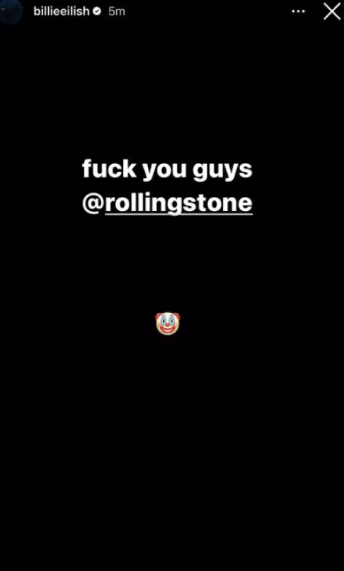 Billie Eilish estalla contra Rolling Stone por filtrar las canciones de su álbum