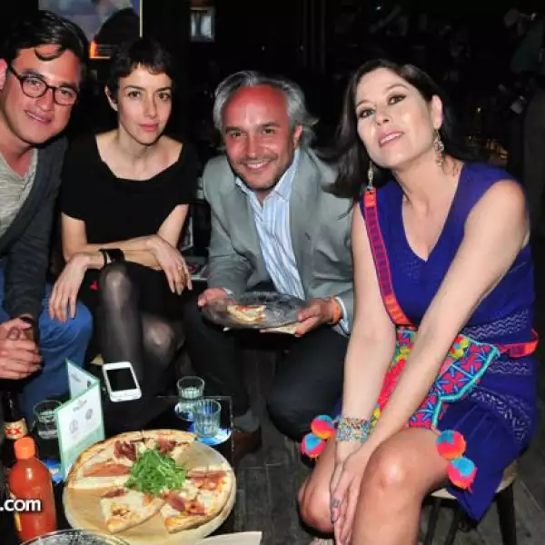 Ignacio Lozano, Cecilia Suárez, Nicolás Vale y Martha Sosa