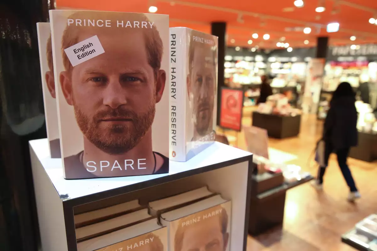 Prince Harry Autobiography "Spare" Goes On Sale In Germany
