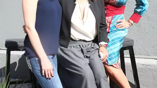 Maricarmen López,Luisa Serna y Beatriz Pasquel