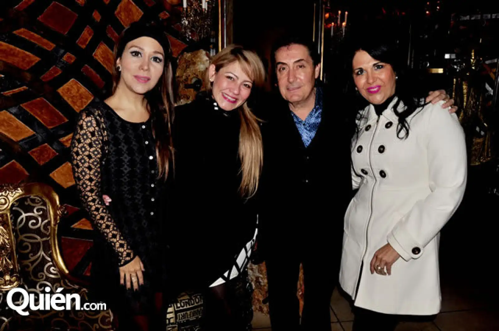 Alejandra Garza de Herrera, Maribel Garza, Horacio Saenz y Marga Saldaña