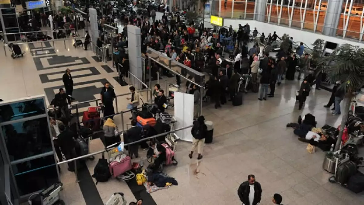 Evacuación Egipto