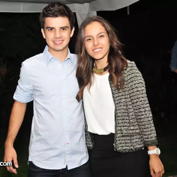 Santiago Sánchez y Frida Flores