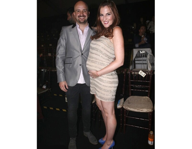 Angie y su esposo José Ignacio Portilla aún no deciden el nombre de su primogénito, aunque una de las posibilidades es que se llame Ignacio, como el papá.
