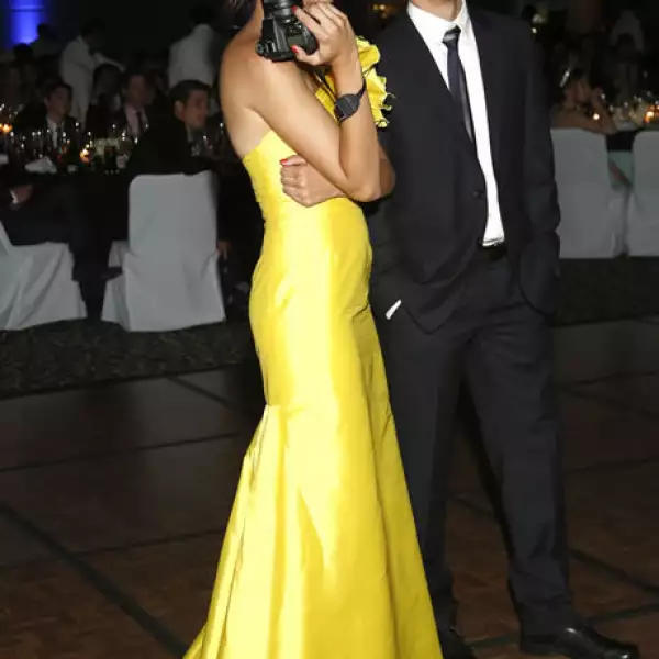 Nour Maatouk y Daniel Toral