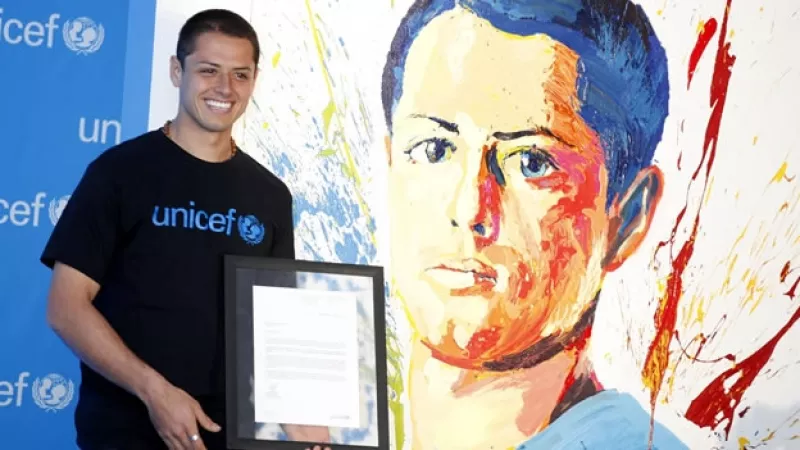 chicharito_unicef