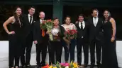 Nicole Terrein, Alfonso Nava, Bernado Rangel, María Antonia Vázquez, Karina Aguilar, Antonio Aldrete, David Ortega y María Hoyos