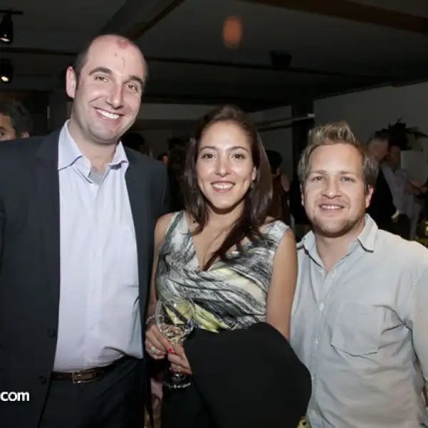 Jurgen Freyer,Diana Juárez y Erick Sauri