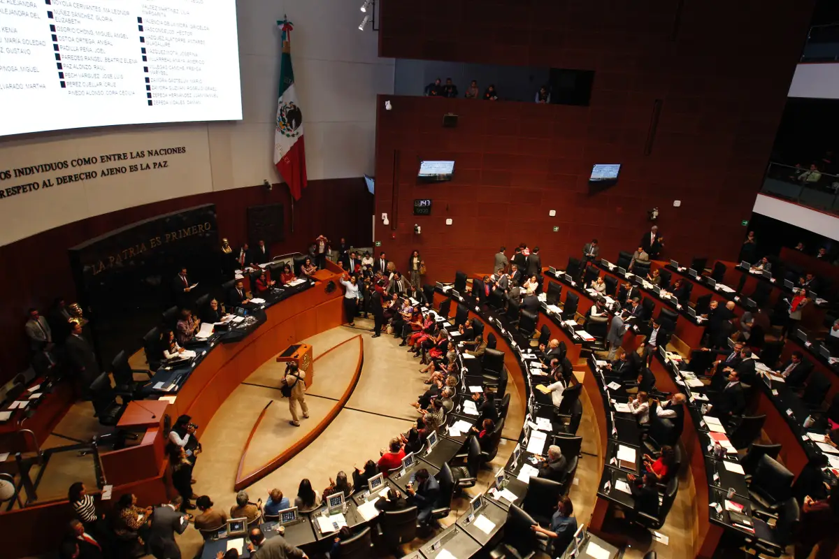 sesión senado