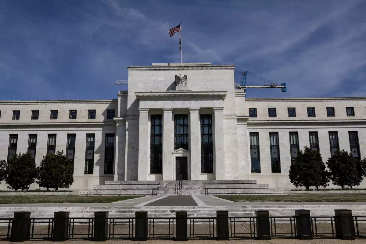 (Fachada de la Reserva Federal de Estados Unidos, en Washington)
