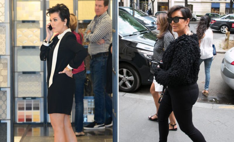 En 2014, Kris no lucía el voluminoso derrière que tiene ahora.