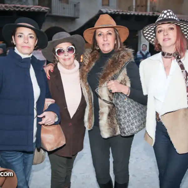 Mónica Bravo, Alicia Hernández, Nely Jiménez y Lorena Jiménez