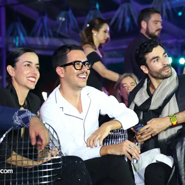 Cecilia Suárez,Manolo Caro y Gonzalo García Vivanco