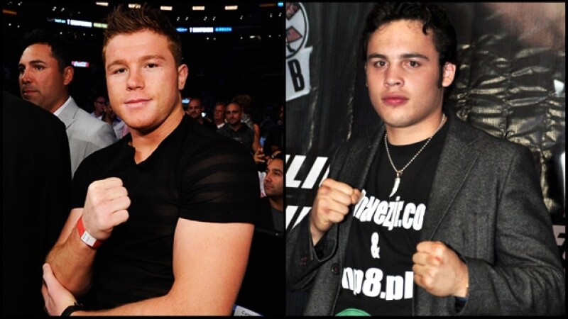 canelo alvarez y julio cesar chavez junior