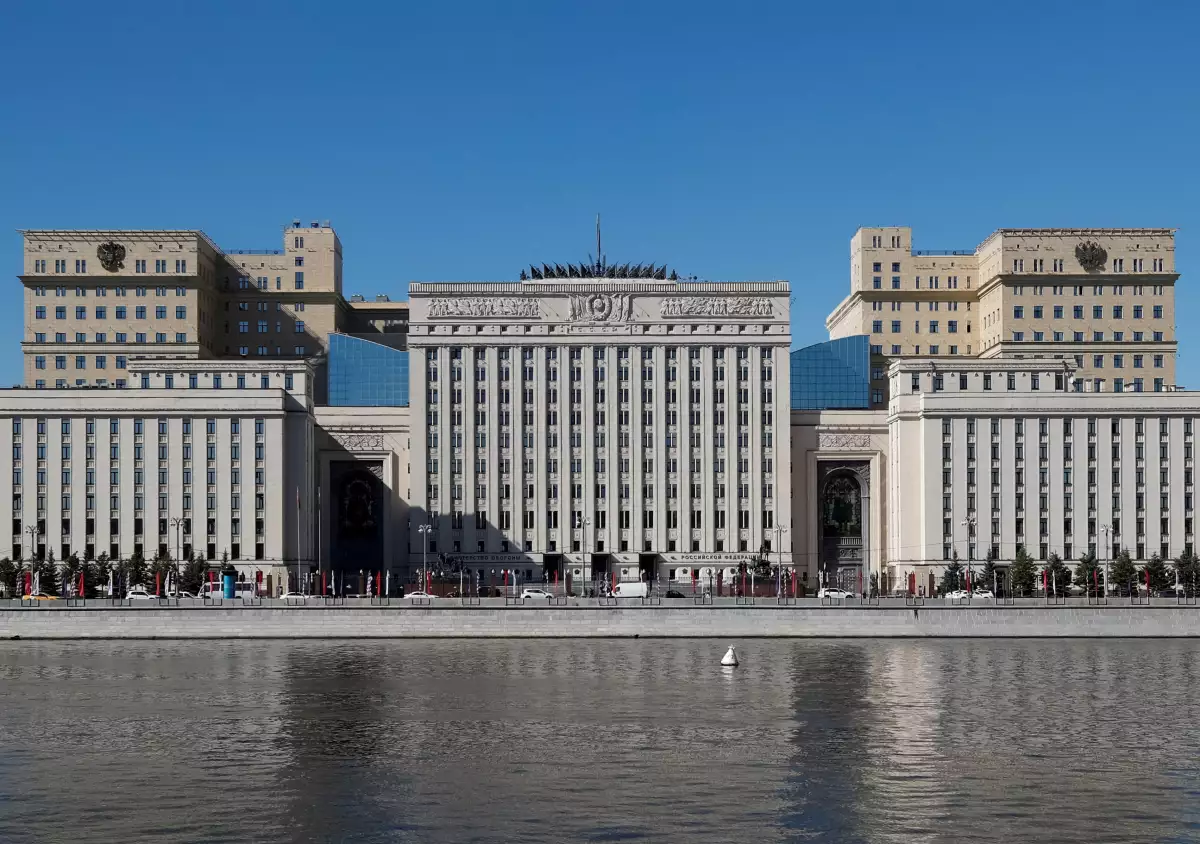 Una vista muestra la sede del Ministerio de Defensa de Rusia en Moscú, Rusia, el 10 de septiembre de 2022.