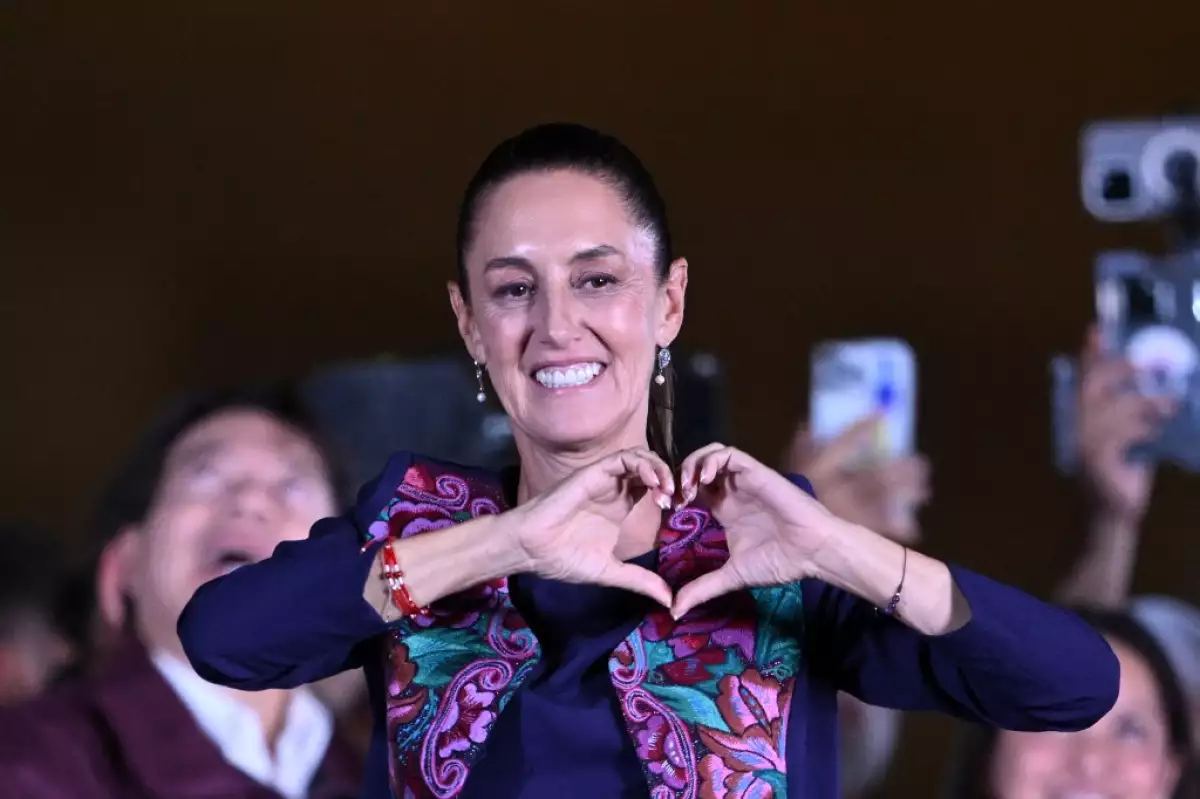 MEXICO-ELECTION-VOTE-SHEINBAUM