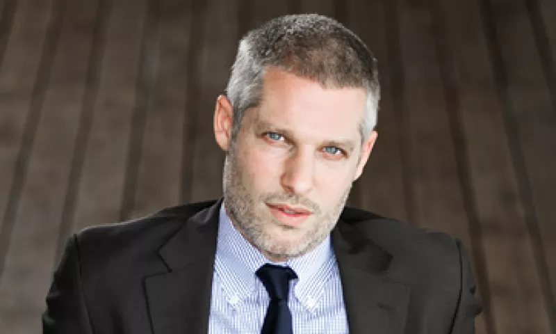 Sagi Haviv es el socio más joven del despacho de diseño neoyorquino Chermayeff & Geismar, fundado en 1957. (Foto: Alejandro Hernández)