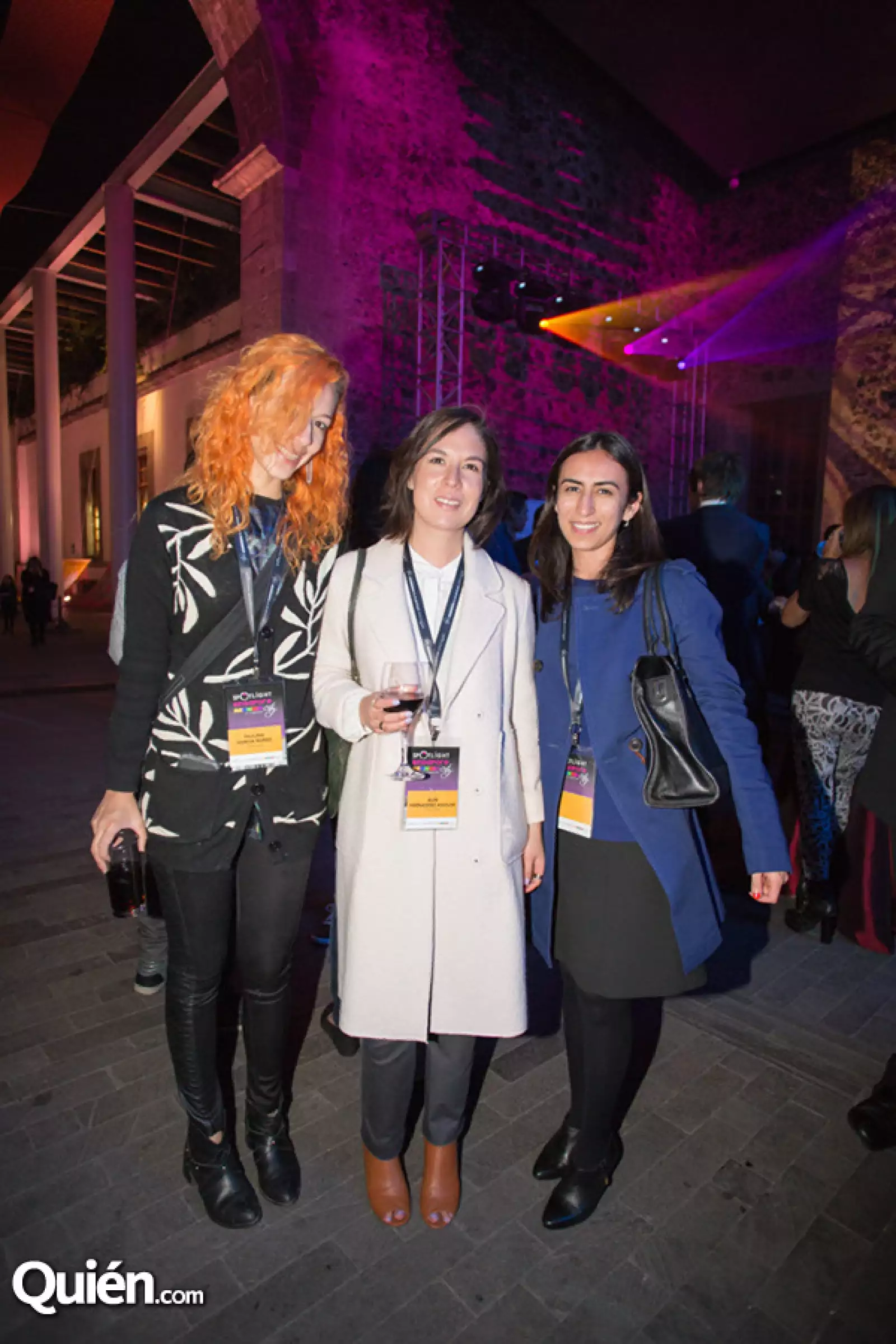 Paulina García, Alina Hernández y Vanessa Sánchez