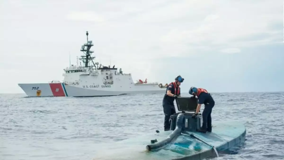 La operación se desarrolló en aguas del Pacífico, al sur de México